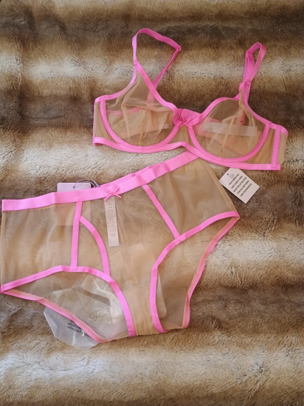 Savage X Fenty Pink Pout Set